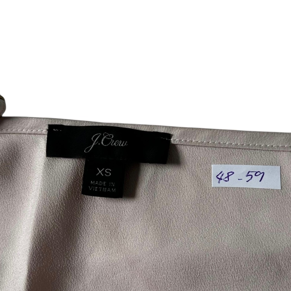 J. Crew Champagne Tank Top Women Size XS | 48-59 - Picture 3 of 6